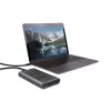Lindy USB 3.2 Gen 2x2 Dvigubas M.2 NVMe SSD korpusas su kopijavimo funkcija