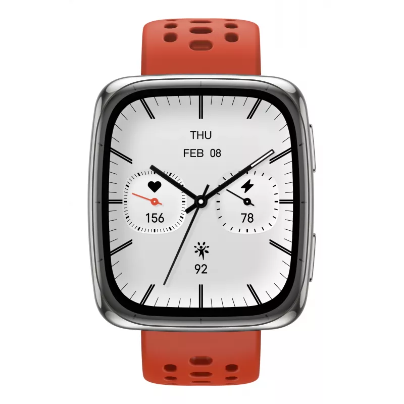 Amazfit Active 2 kvadratinis išmanusis laikrodis juodas (W2434GL2N)
