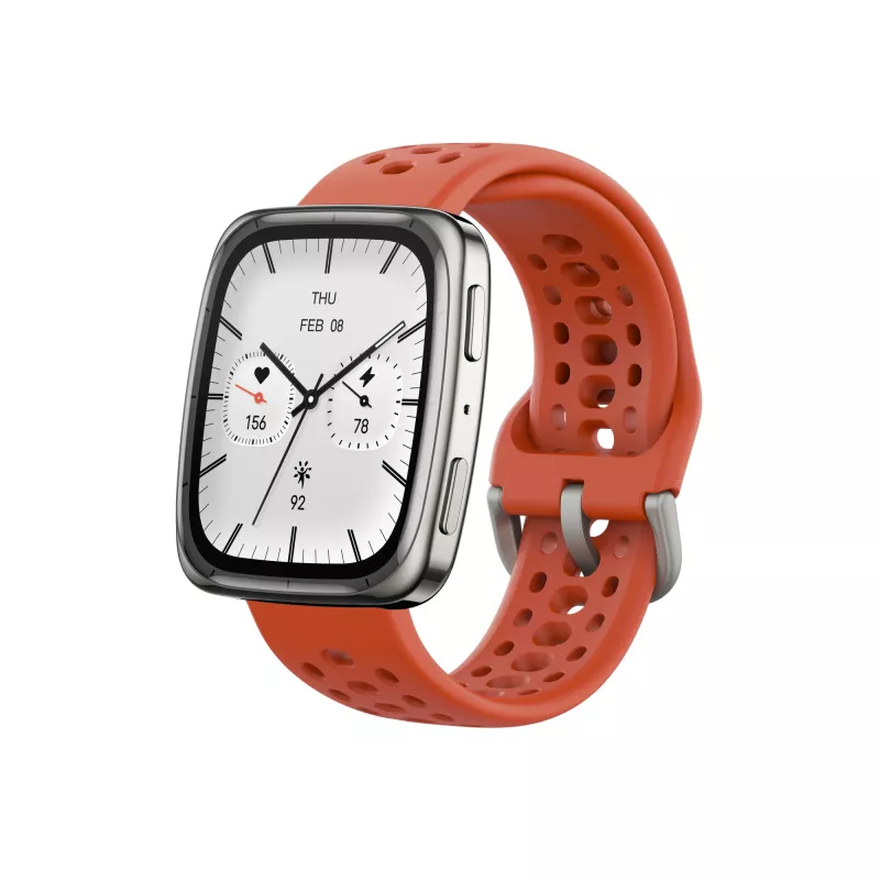 Amazfit Active 2 kvadratinis išmanusis laikrodis juodas (W2434GL2N)