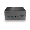 Lindy DST-Pro 101, USB-C dokų stotelė nešiojamam kompiuteriui su 4K palaikymu ir 100W maitinimo šaltiniu