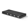 Lindy KVM jungiklis HDMI 18G USB 2.0 Audio 4 prievadai 4K Ultra HD