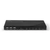 Lindy KVM jungiklis HDMI 18G USB 2.0 Audio 4 prievadai 4K Ultra HD