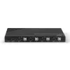 Lindy KVM jungiklis HDMI 18G USB 2.0 Audio 4 prievadai 4K Ultra HD
