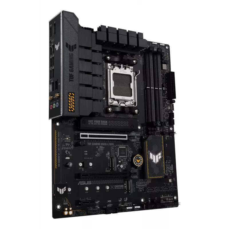 Motininė plokštė ASUS TUF GAMING B650-E WIFI ATX Socket AM5 DDR5 4x DIMM 192GB Wi‑Fi 6E Bluetooth 5.3 3x M.2 2.5Gb LAN