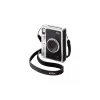 Momentinio spausdinimo fotoaparatas Fujifilm Instax Mini Evo — 1/5 colio CMOS 2560×1920, 3 colių TFT, 1/8000–0,25 s užraktas, įmontuota blykstė, 285 g, sidabrinis/juodas