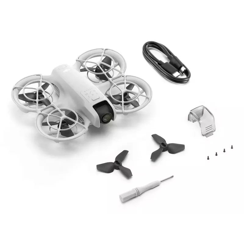 DJI Neo 135 g dronas su 4K Ultra HD kamera, 18 min skrydžio laiku, be nuotolinio valdymo pulto