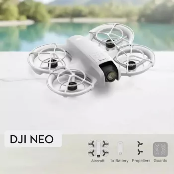 DJI Neo 135 g dronas su 4K Ultra HD kamera, 18 min skrydžio laiku, be nuotolinio valdymo pulto