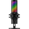 HiperX QuadCast 2 S – USB mikrofonas (juodas), stalinis mikrofonas, -8 dB, 20–20000 Hz, 1 Ω, laidinis, USB