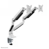 Neomounts NM-D750DWHITE Monitorinis laikiklis 10-32 colių – dujinė spyruoklė, Clamp/Grommet, 9 kg, 25,4 cm (10 colių), 81,3 cm (32 colių), 100 x 100 mm, Baltas
