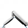 Neomounts NM-D750DWHITE Monitorinis laikiklis 10-32 colių – dujinė spyruoklė, Clamp/Grommet, 9 kg, 25,4 cm (10 colių), 81,3 cm (32 colių), 100 x 100 mm, Baltas