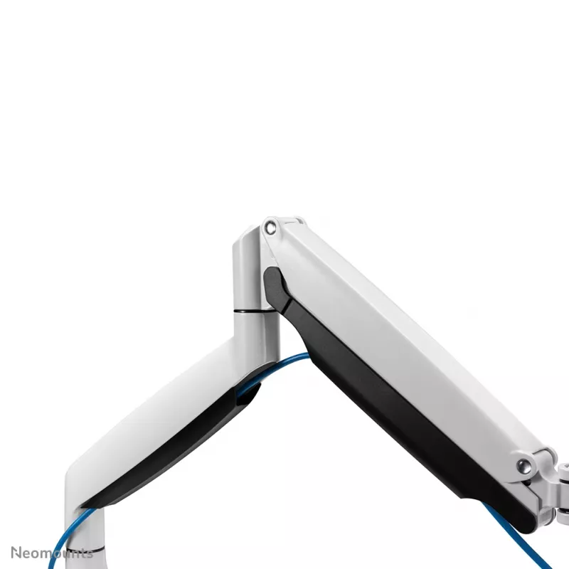 Neomounts NM-D750DWHITE Monitorinis laikiklis 10-32 colių – dujinė spyruoklė, Clamp/Grommet, 9 kg, 25,4 cm (10 colių), 81,3 cm (32 colių), 100 x 100 mm, Baltas