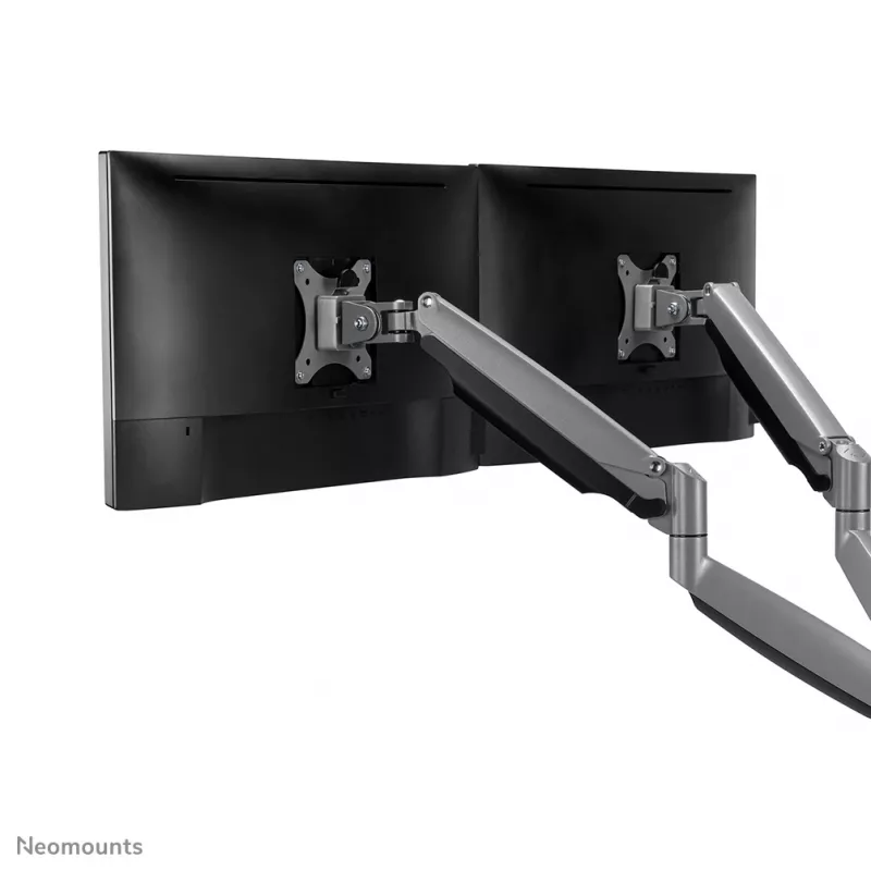 Neomounts NM-D750DSILVER Monitorio laikiklis 10-32 colių - dujinė spyruoklė