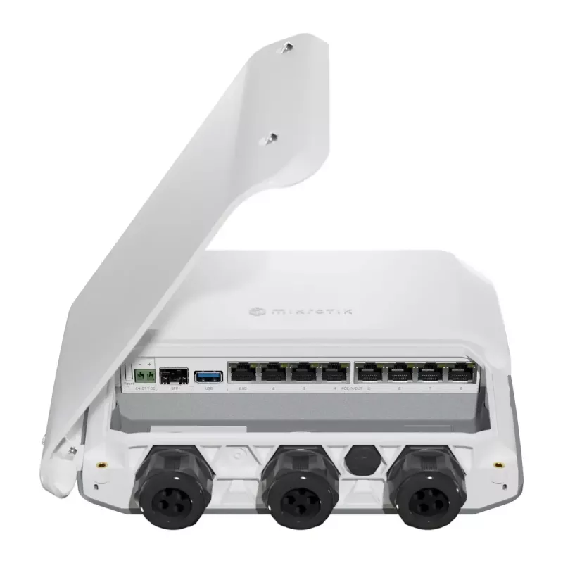Laidinis maršrutizatorius MikroTik RB5009UPr+S+OUT