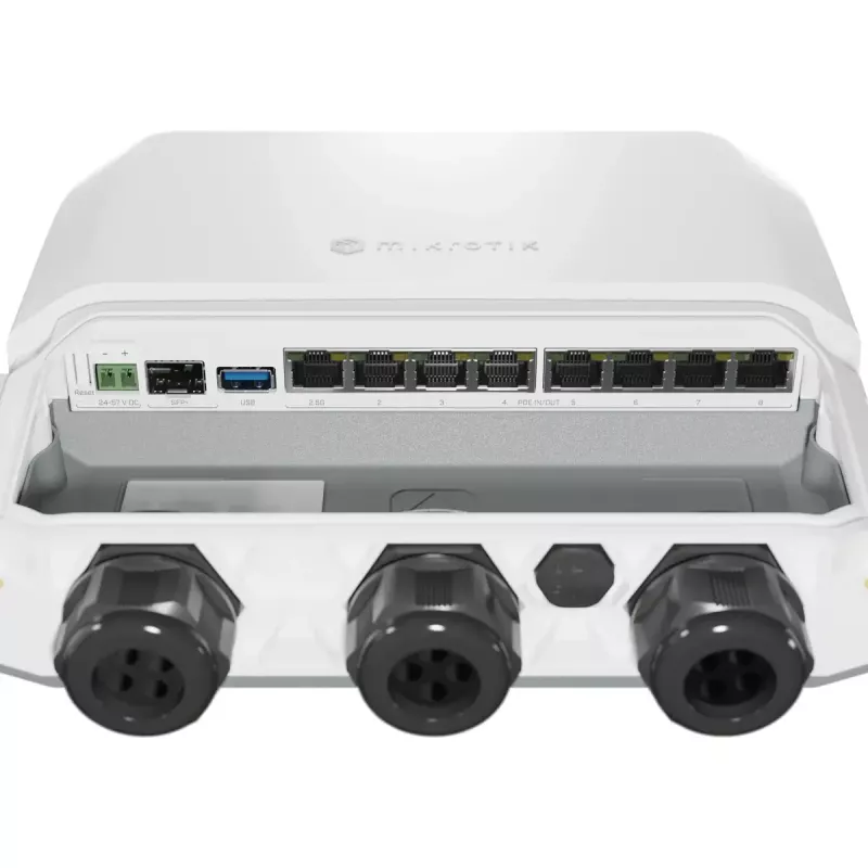Laidinis maršrutizatorius MikroTik RB5009UPr+S+OUT