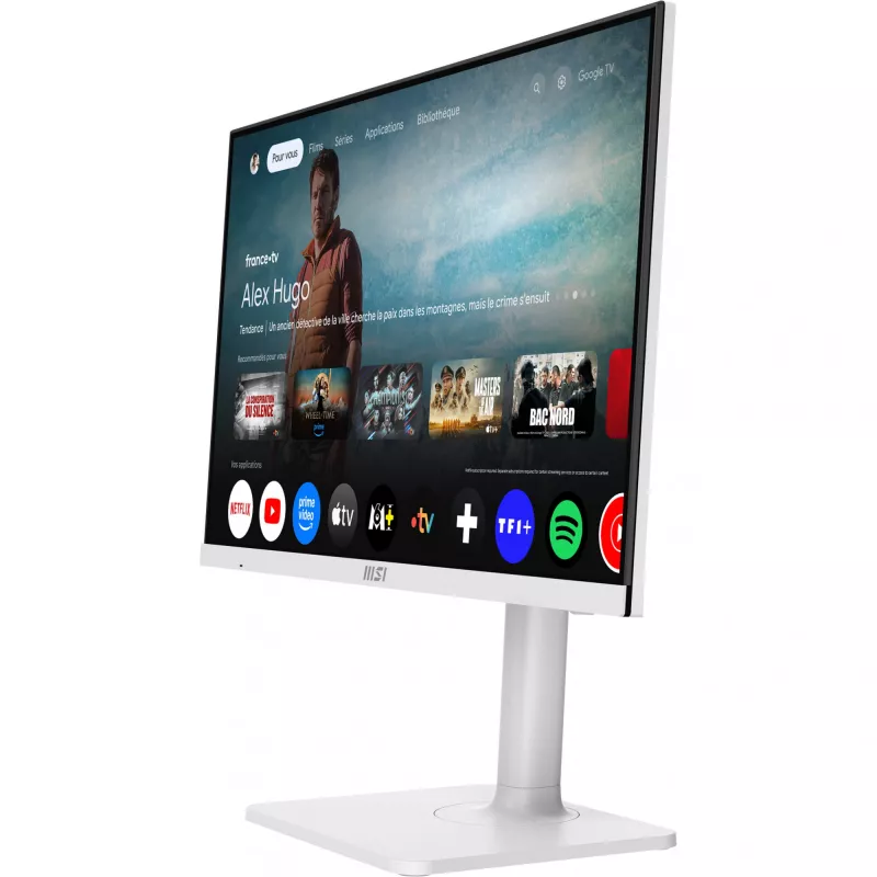 MSI Modern MD272UPSW 27 colių 4K Ultra HD monitorius baltas