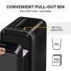 Popieriaus smulkintuvas Fellowes LX Series Powershred LX220, mini pjūvis 4x12 mm, 20 lapų, 30 l, 65 dB, juodas