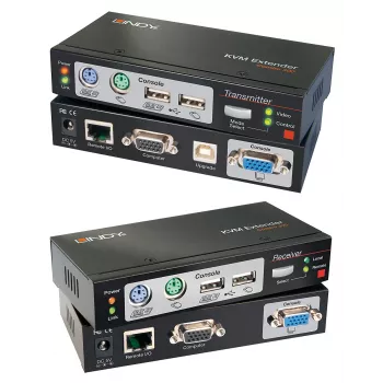 Lindy 300 m CAT5 KVM išplėtiklis su USB ir VGA