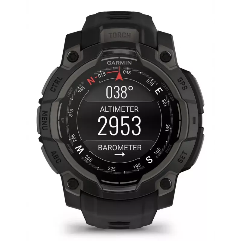 Sportinis laikrodis Garmin Instinct 3 AMOLED Black