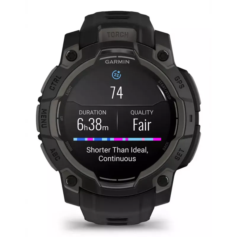 Sportinis laikrodis Garmin Instinct 3 AMOLED Black