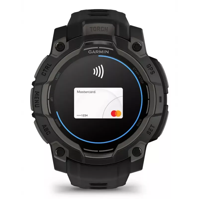 Sportinis laikrodis Garmin Instinct 3 AMOLED Black