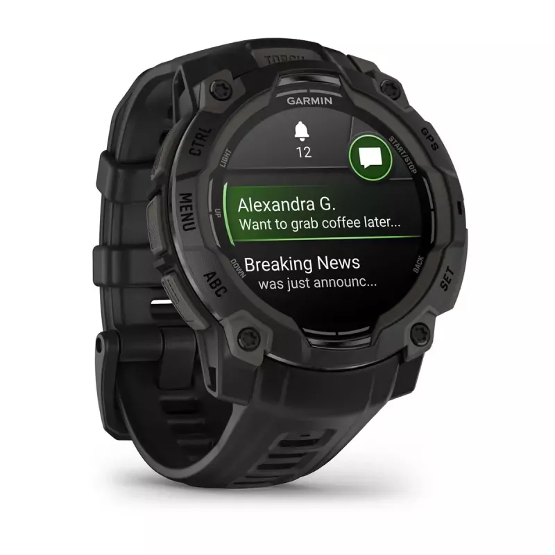 Sportinis laikrodis Garmin Instinct 3 AMOLED Black