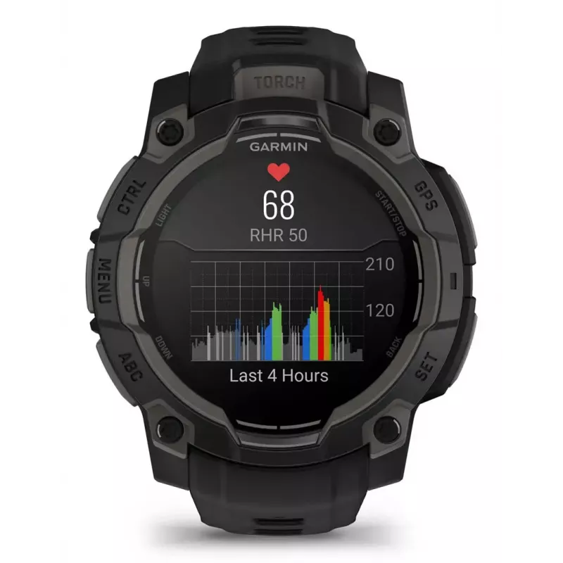 Sportinis laikrodis Garmin Instinct 3 AMOLED Black