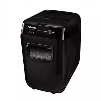 Fellowes AutoMax 200M smulkintuvas, mikro pjūvis, juodas
