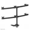 Neomounts FPMA-D700DD6 monitorių stovas 10-27 colių, laisvai pastatomas / per stalą, 8 kg, 100x100 mm, juodas