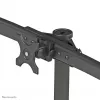 Neomounts FPMA-D700DD6 monitorių stovas 10-27 colių, laisvai pastatomas / per stalą, 8 kg, 100x100 mm, juodas