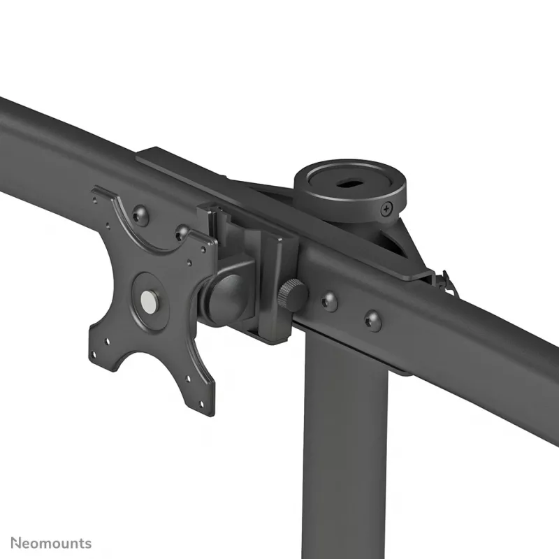 Neomounts FPMA-D700DD6 monitorių stovas 10-27 colių, laisvai pastatomas / per stalą, 8 kg, 100x100 mm, juodas
