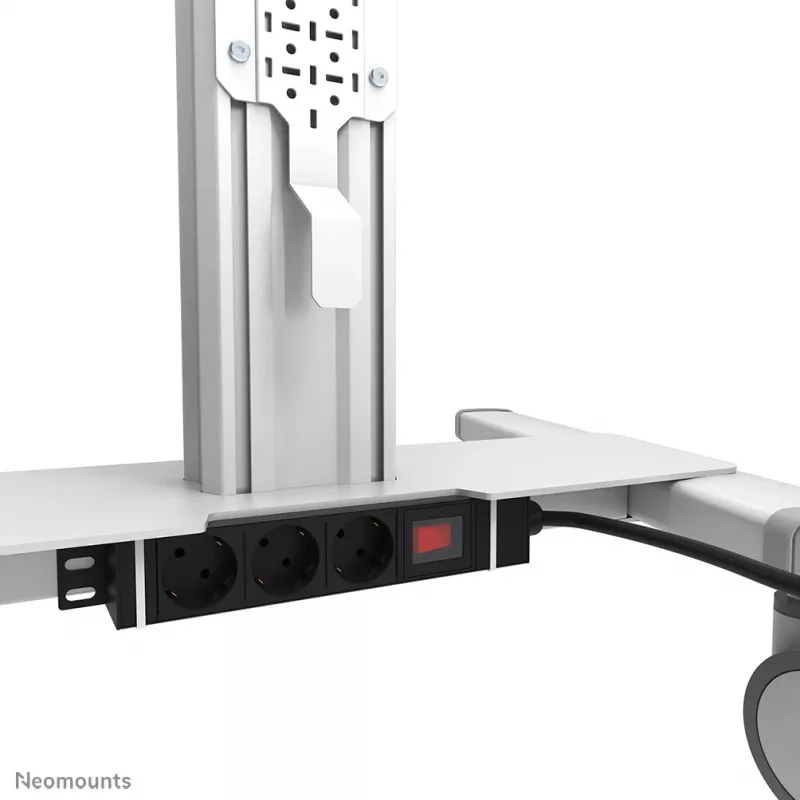 Neomounts FL50S-825WH1 mobilus stovas televizoriui 37-75 col. - TÜV