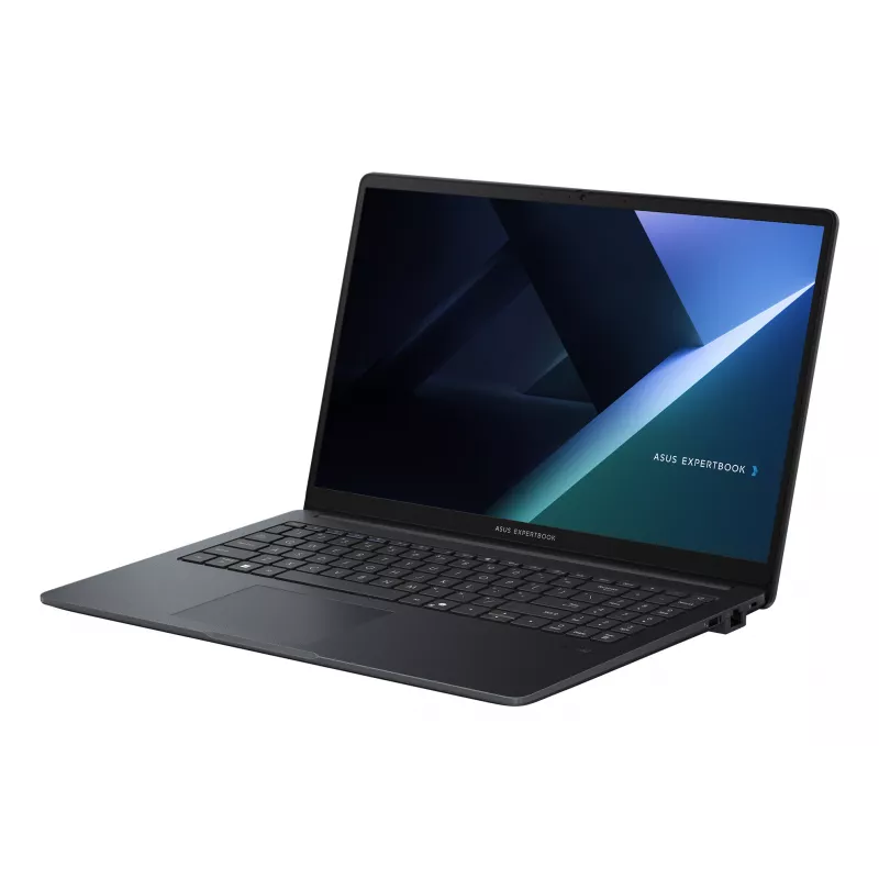 ASUS ExpertBook B1 B1503CVA-S71833X nešiojamas kompiuteris, Intel Core 3 100U, 39,6 cm (15.6 inch) Full HD, 16 GB DDR5, 256 GB SSD, Wi-Fi 6, Windows 11 Pro, juoda/pilka