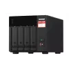 QNAP TS-473A NAS bokštas Ryzen Embedded V1500B 8 GB DDR4 0 TB QNAP Turbo System juoda