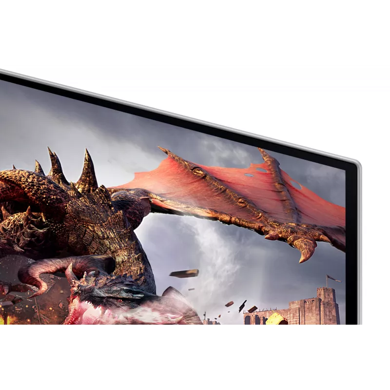 Monitorius Samsung G80SD 32 colių OLED 3840 x 2160 16:9 0,03 ms USB 3.2 Gen 1 VESA aukščio reguliavimu sidabrinis