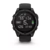 Sportinis išmanusis laikrodis GARMIN fenix 8 Black – 51 mm korpusas, Safyro stiklas, saulės įkrovimas, GPS, 32 GB, 10 ATM, 1,3 colio ekranas