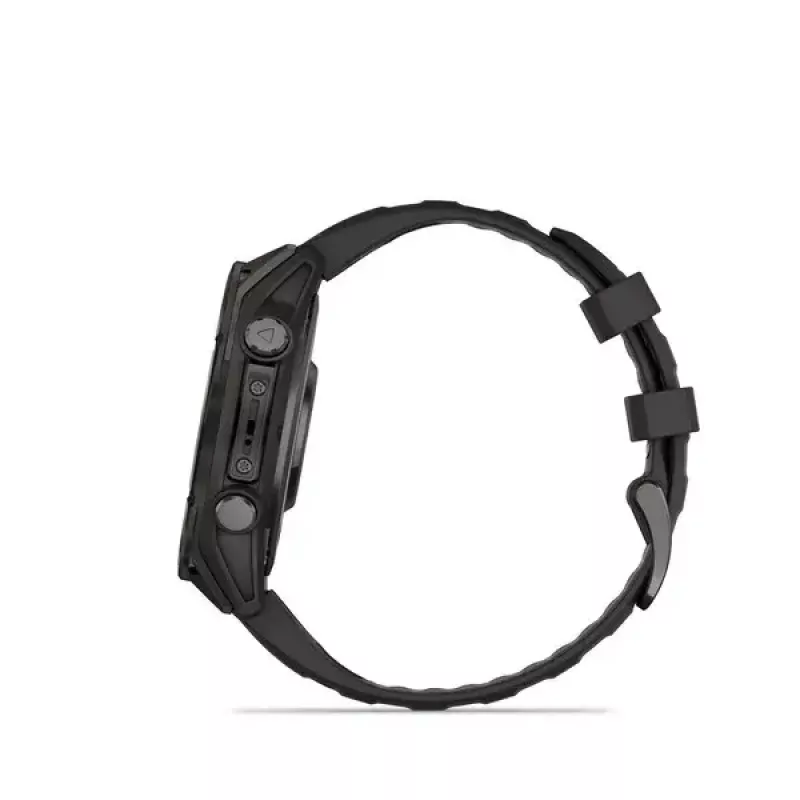 Sportinis išmanusis laikrodis GARMIN fenix 8 Black, 47 mm korpusas, AMOLED 1,4 colio, Safyro stiklas, GPS/GLONASS/Galileo, 16 dienų baterija
