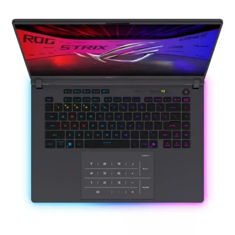 Nešiojamas kompiuteris ASUS ROG Strix G16 16 colių Core Ultra 16 GB RAM 1 TB SSD NVIDIA GeForce RTX 5080 Windows 11 Home