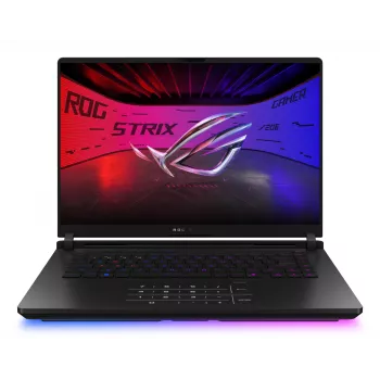 Nešiojamas kompiuteris ASUS ROG Strix SCAR 16 G635LX-RW042W Intel Core Ultra 9 275HX 40,6 cm (16 colių) WQXGA 64 GB DDR5-SDRAM 2 TB SSD NVIDIA GeForce RTX 5090 Wi-Fi 7 (802.11be) Windows 11 Home Juodas
