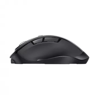 TRUST Fyda Office belaidė dešiniarankė pelė – RF + Bluetooth, optinė 2400 DPI, 6 mygtukai, juoda
