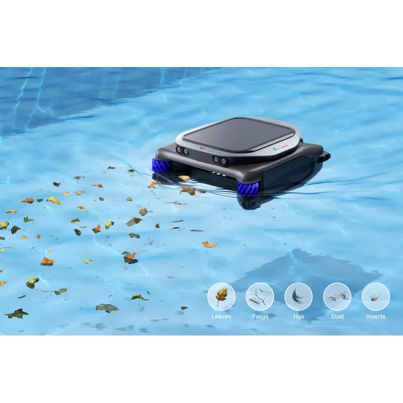 Robotas baseino valymui Dreame J1 baterija 5000 mAh Juoda