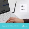 Belaidis USB Wi‑Fi adapteris TP‑LINK Archer TX35U PLUS — Wi‑Fi 6 dviejų juostų 1201 Mbit/s, USB maitinamas, juodas