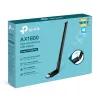 Belaidis USB Wi‑Fi adapteris TP‑LINK Archer TX35U PLUS — Wi‑Fi 6 dviejų juostų 1201 Mbit/s, USB maitinamas, juodas