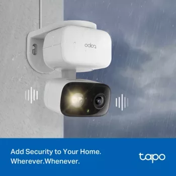 Stebėjimo kamera TP-LINK Tapo C206 – vidaus/lauko 1080p HD, pasukama, naktinis matymas, dvipusis garsas