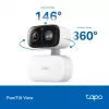 Stebėjimo kamera TP-LINK Tapo C206 – vidaus/lauko 1080p HD, pasukama, naktinis matymas, dvipusis garsas