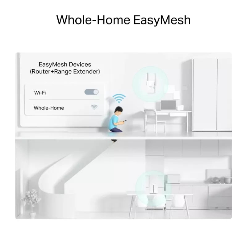 TP-Link Archer NX500 belaidis maršrutizatorius Gigabit Ethernet dviejų juostų (2,4 GHz / 5 GHz) 5G baltas