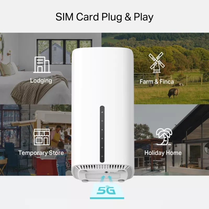 TP-Link Archer NX500 belaidis maršrutizatorius Gigabit Ethernet dviejų juostų (2,4 GHz / 5 GHz) 5G baltas