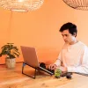 R-Go Tools nešiojamojo kompiuterio stovas R-Go Steel Travel, ergonomiškas ir sulankstomas, tinka 10-22 colių nešiojamam kompiuteriui, juodas