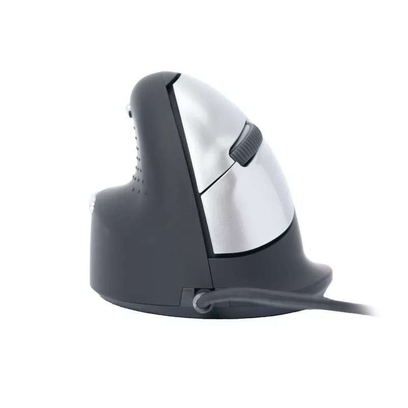 R-Go Tools ergonominė pelė R-Go HE Break su pertraukų programine įranga, didelė (rankos dydis ≥ 185 mm), kairiarankiams, laidinė, juoda
