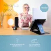 R-Go Tools stovas nešiojamam kompiuteriui ir planšetei R-Go Riser Duo, tinka 10-22 colių ekranui, juodos spalvos