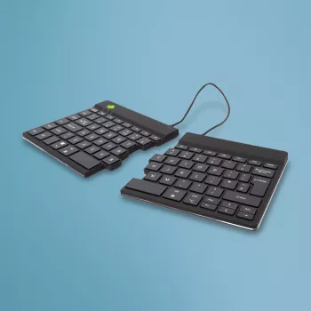 R-Go Tools Compact Break RGOSBUKWLBL belaidė klaviatūra, JK raidžių išdėstymas, juoda
